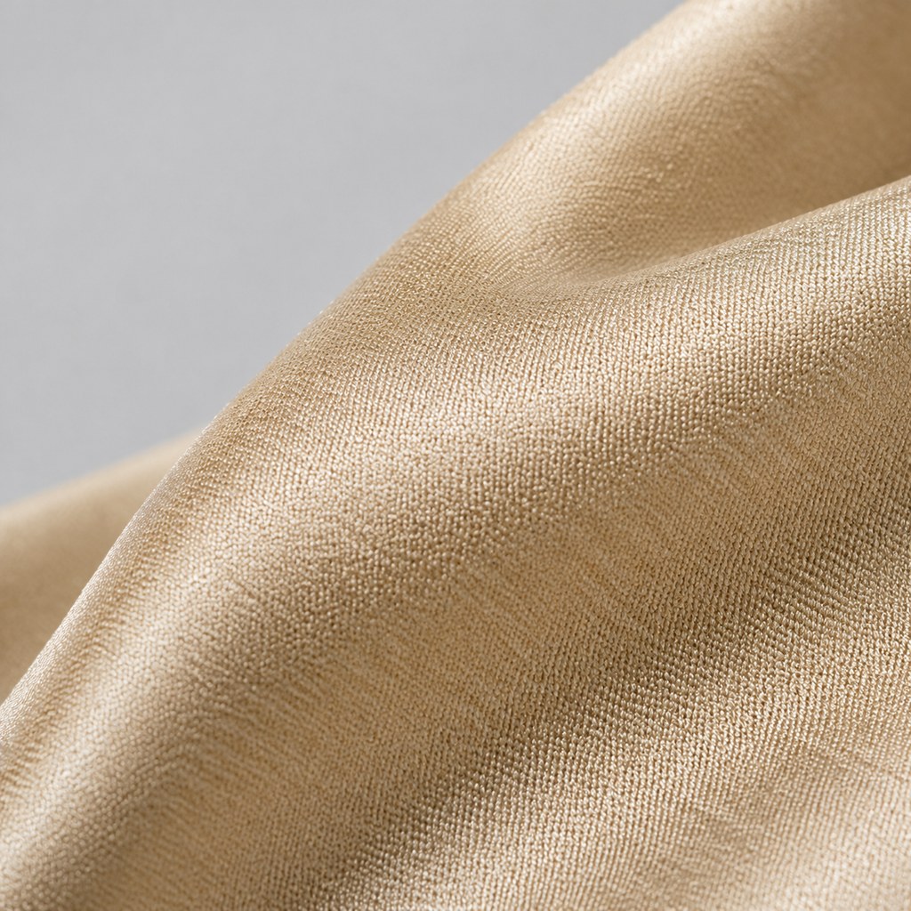 Satin Camisole Top in Champagne — wholesale apparel product photo — view 2